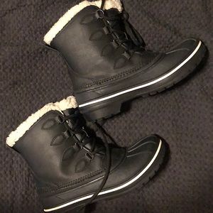 Croc Fur Lined Boots Size 6